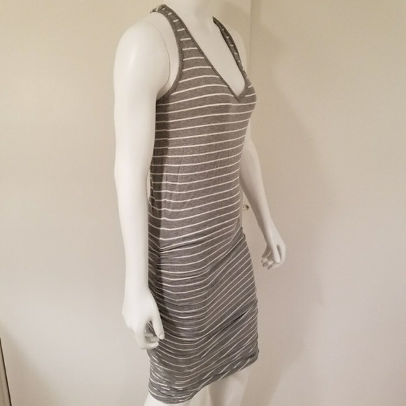 ATHLETA STRIPED TEE RACERBACK DRESS H. - Picture 5 of 16